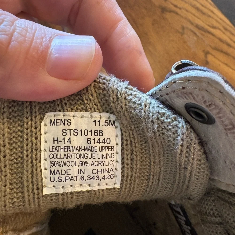 Sperry Men's Knit Collar Boots - Picture 4 of 6